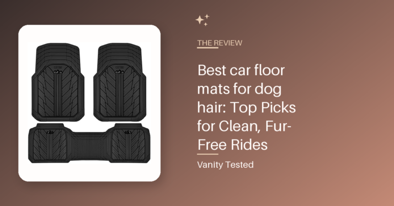 Best car floor mats for dog hair: Top Picks for Clean, Fur-Free Rides