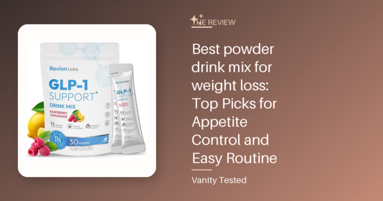 Best powder drink mix for weight loss: Top Picks for Appetite Control and Easy Routine
