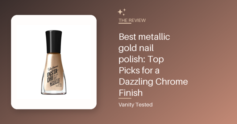 Best metallic gold nail polish: Top Picks for a Dazzling Chrome Finish