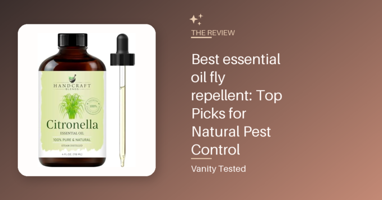 Best essential oil fly repellent: Top Picks for Natural Pest Control