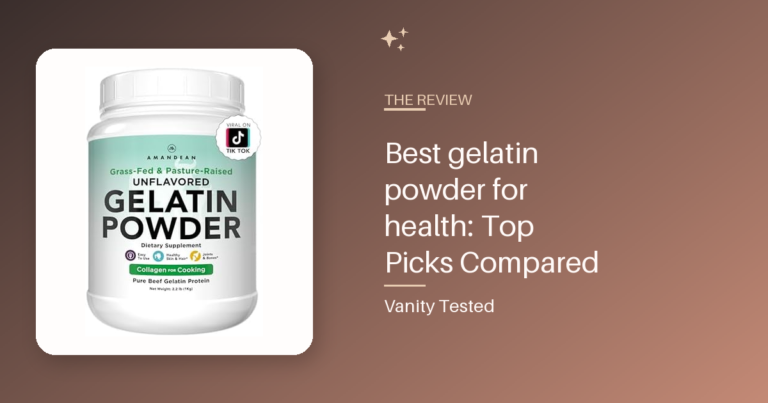 Best gelatin powder for health: Top Picks Compared